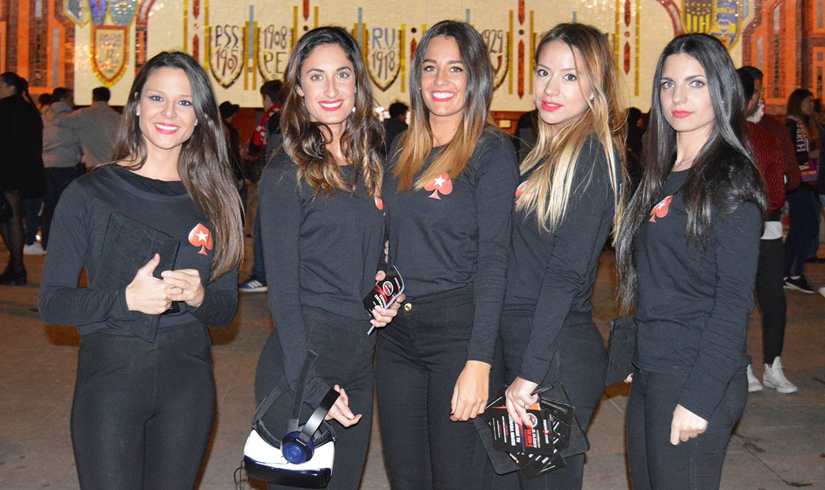 azafatas promotoras pokerstars